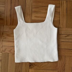 Reformation Julia Ribbed Sweater Tank